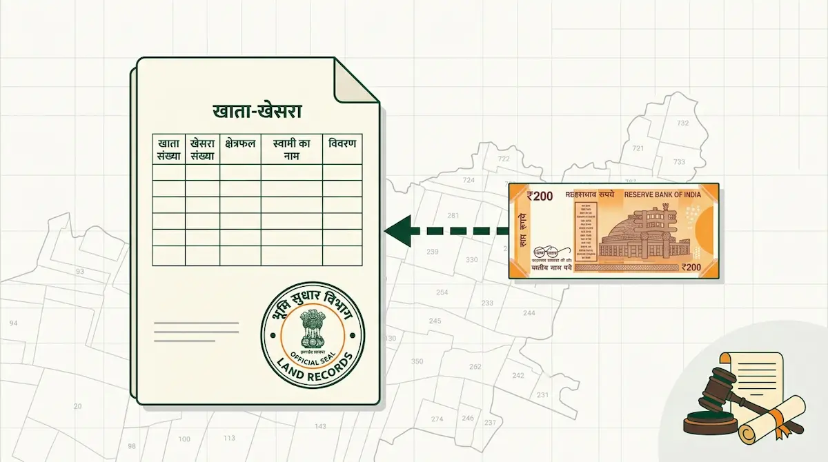 दाखिल-खारिज नया ₹200 शुल्क पूरा नियम समझें